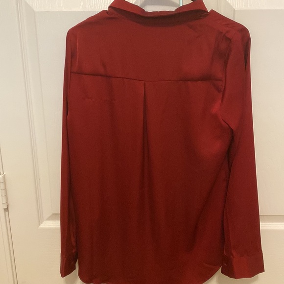 Red button blouse XS - Picture 6 of 8